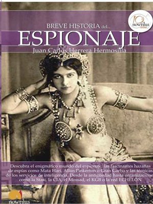cover image of Breve historia del espionaje